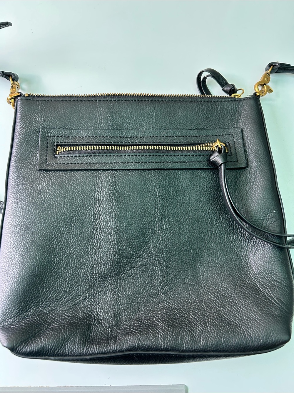 Botkier Beatrice Leather Crossbody Bag with Front Zip Pocket - Picture 4 of 11
